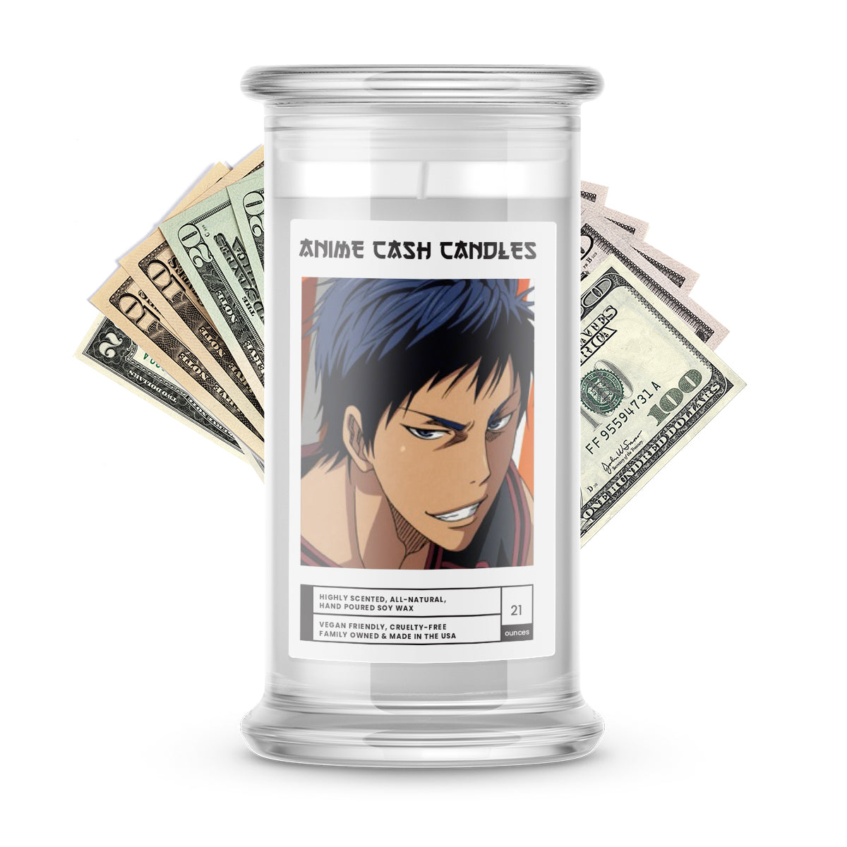 Aomine, Daiki | Anime Cash Candle