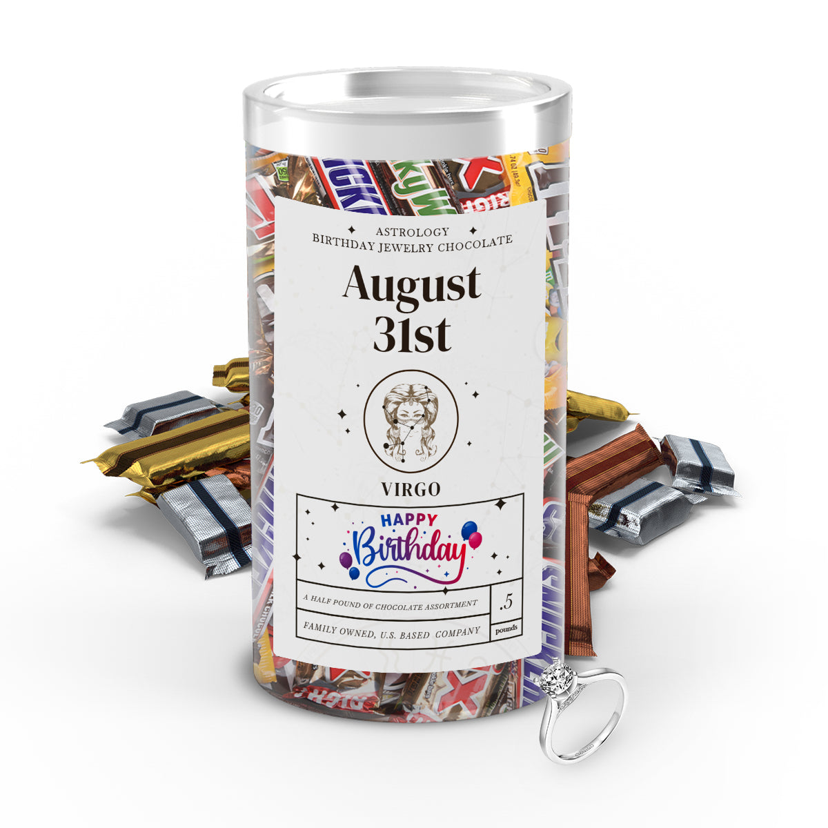 VIRGO | ASTROLOGY BIRTHDAY JEWELRY CHOCOLATE