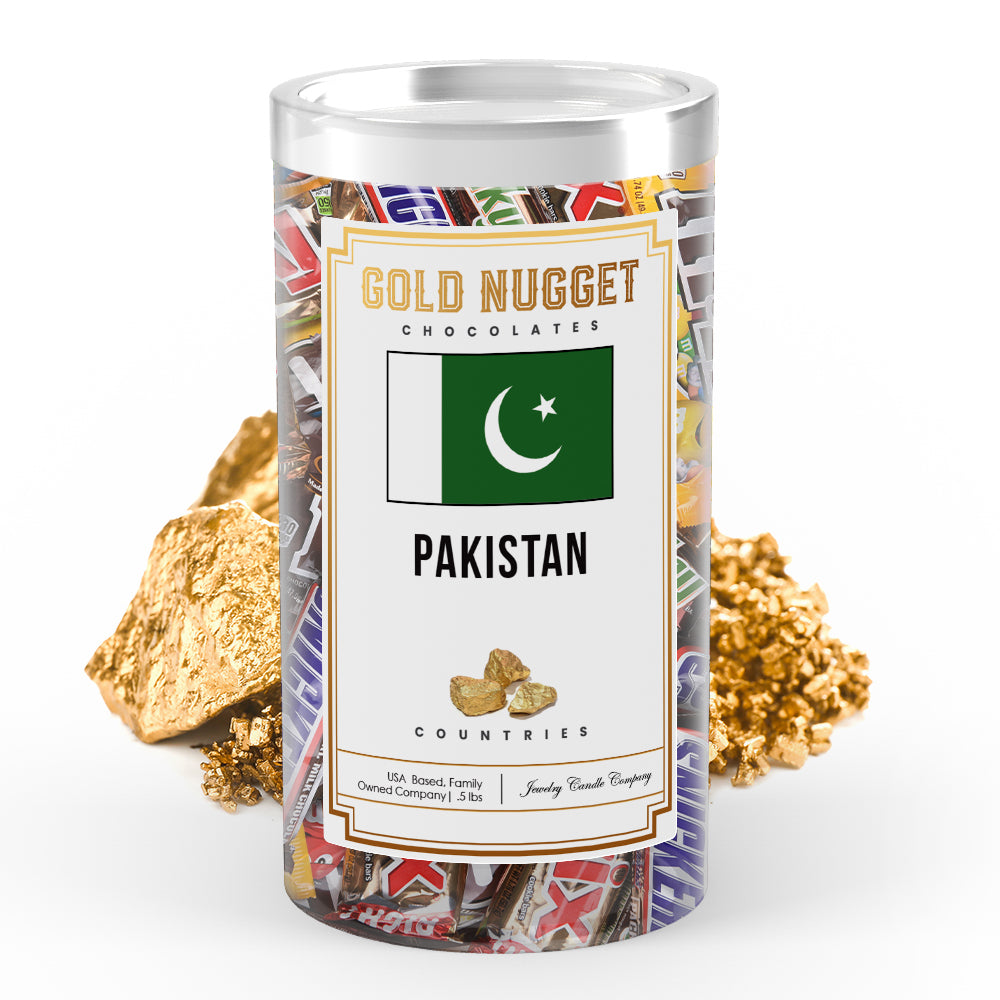 Pakistan Countries Gold Nugget Chocolates