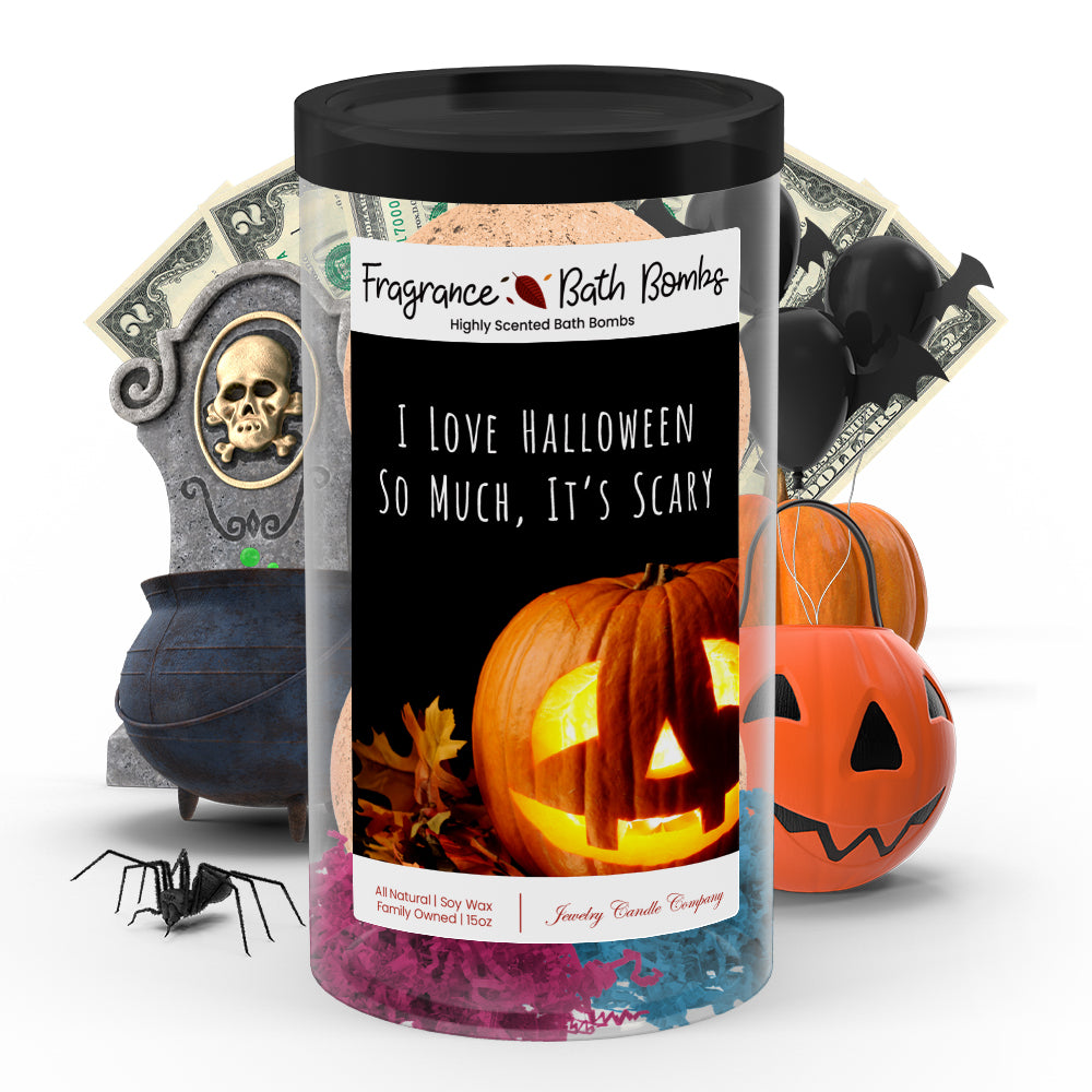 I love halloween so much, it's scary Fragrance Bath Bombs