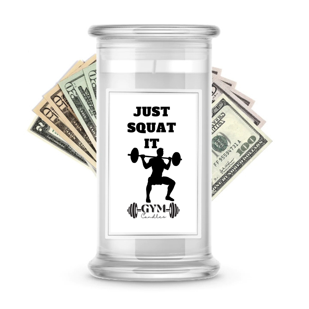 Just Squat it | Cash Gym Candles