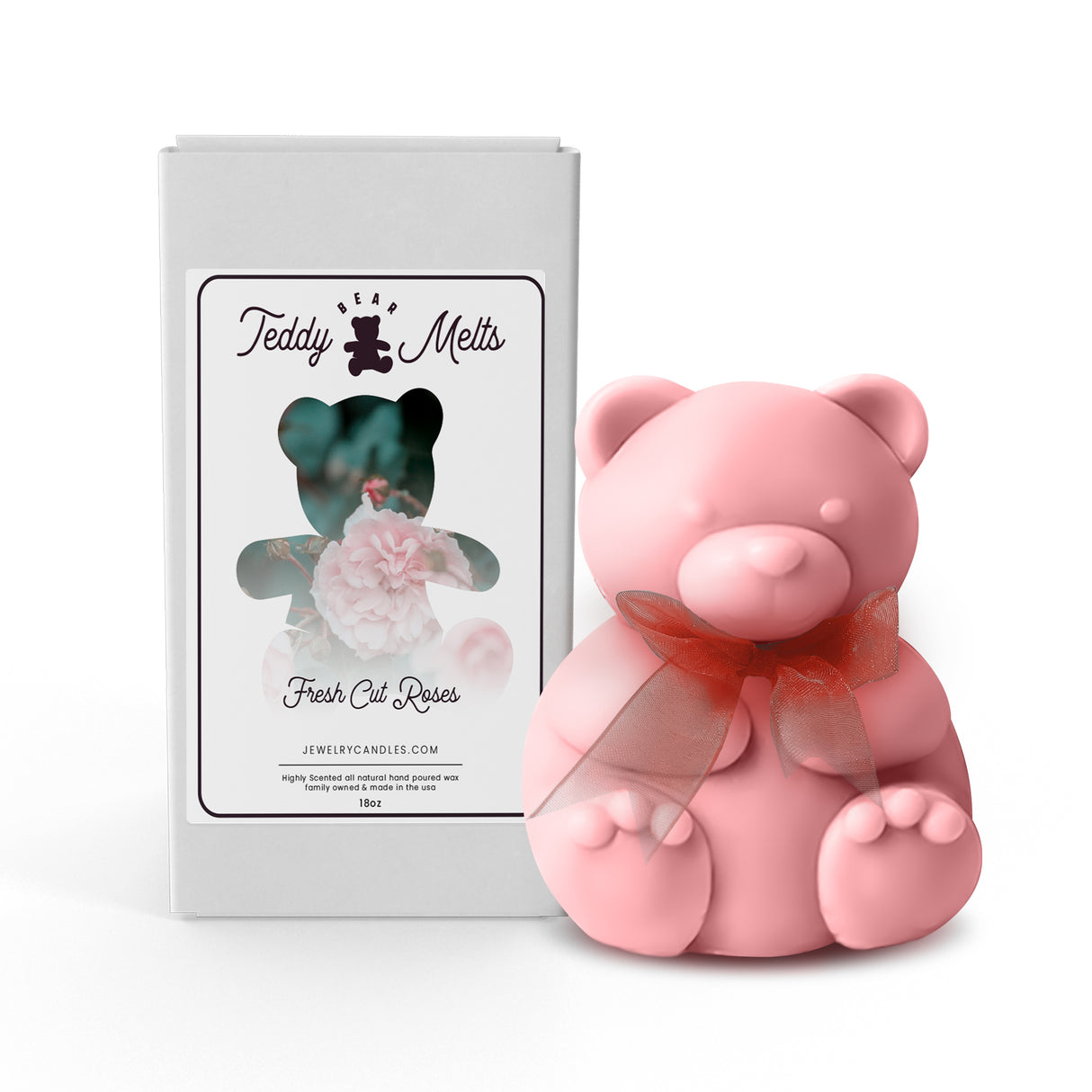 Fresh Cut Roses GIANT Teddy Bear Wax Melts
