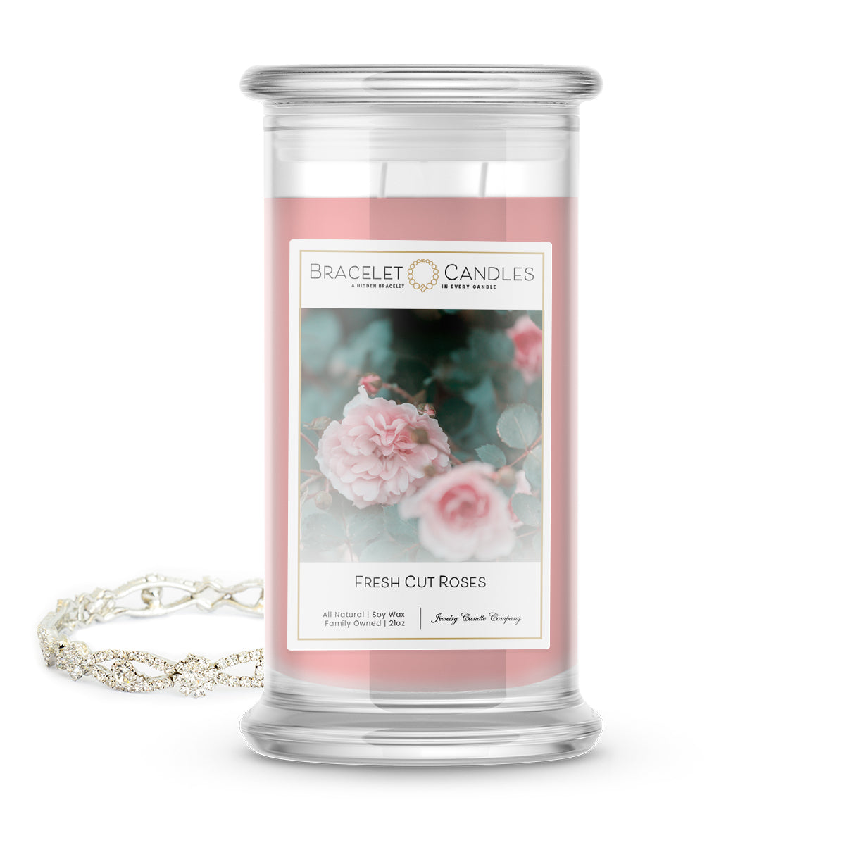 Fresh Cut Roses | Bracelet Candles