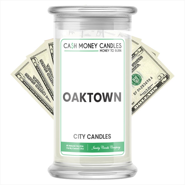 Oaktown City Cash Candle