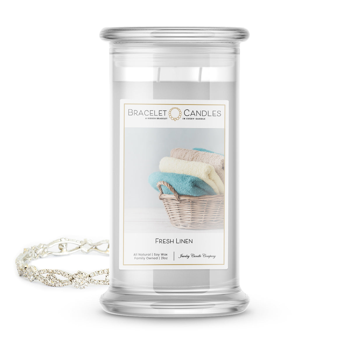 Fresh Linen | Bracelet Candles