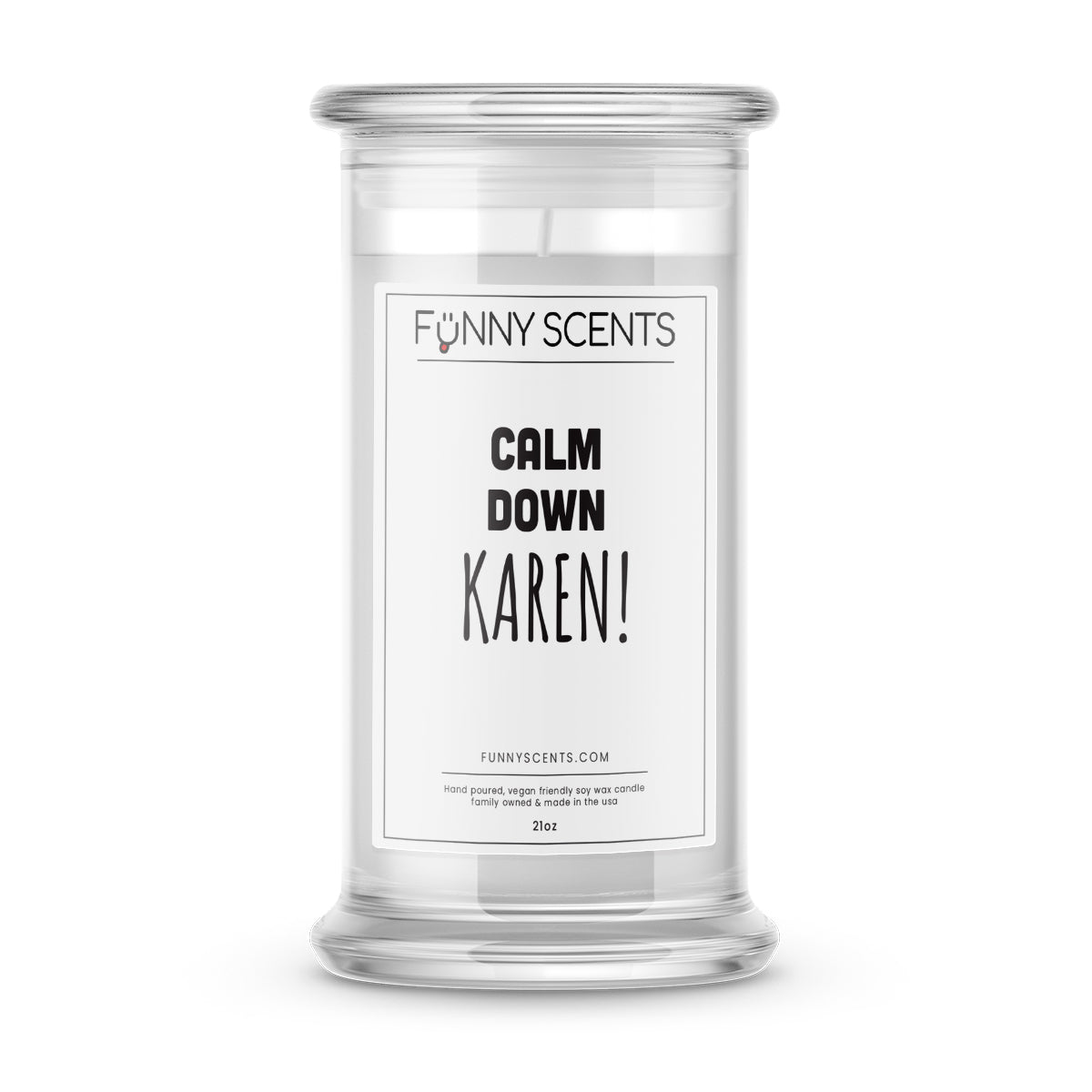 Calm Down Karen! Funny Candles