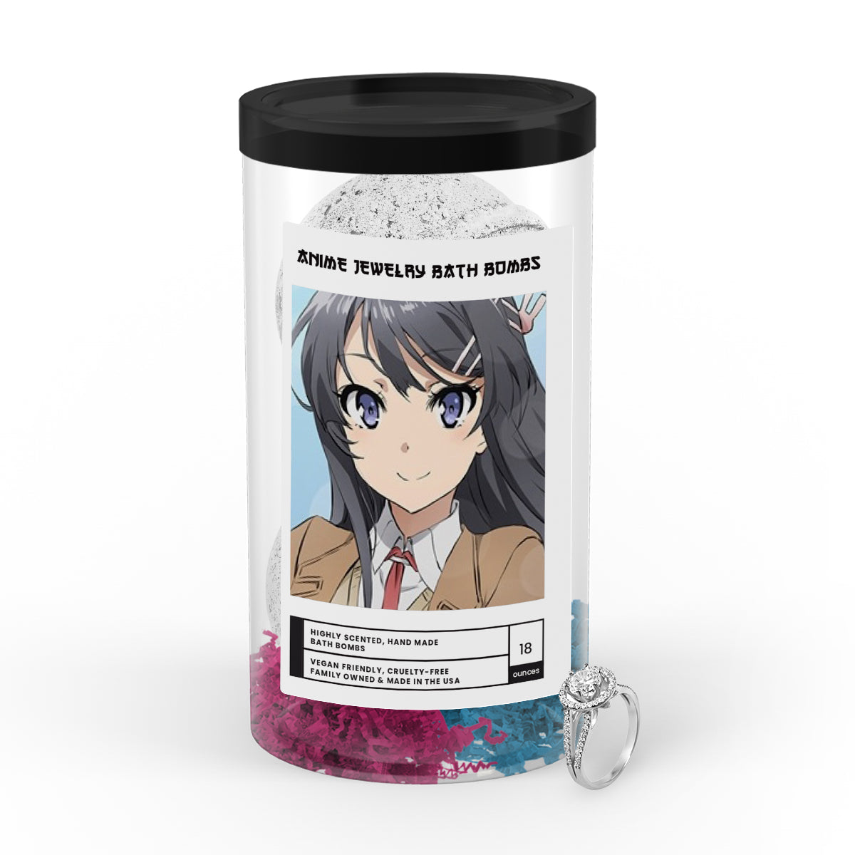 Sakurajima, Mai (桜島 麻衣) | Anime Jewelry Bath Bombs