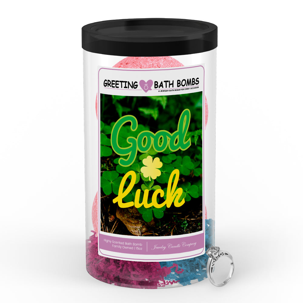 Good Luck Greetings Bath Bombs