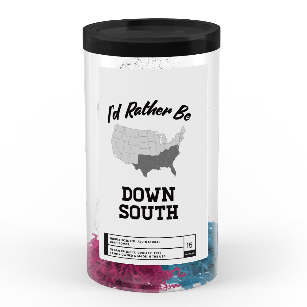 I'd rather be Down South Bath Bombs