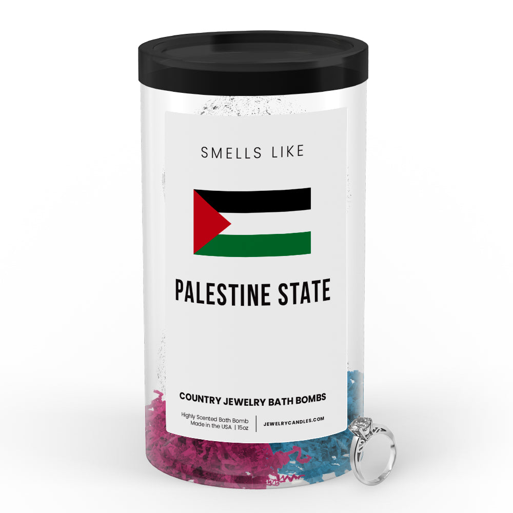 Smells Like Palestine State Country Jewelry Bath Bombs