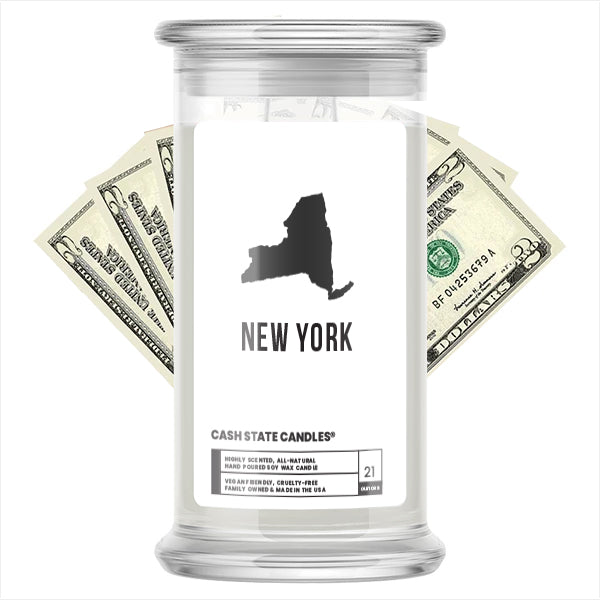 New York Cash State Candles