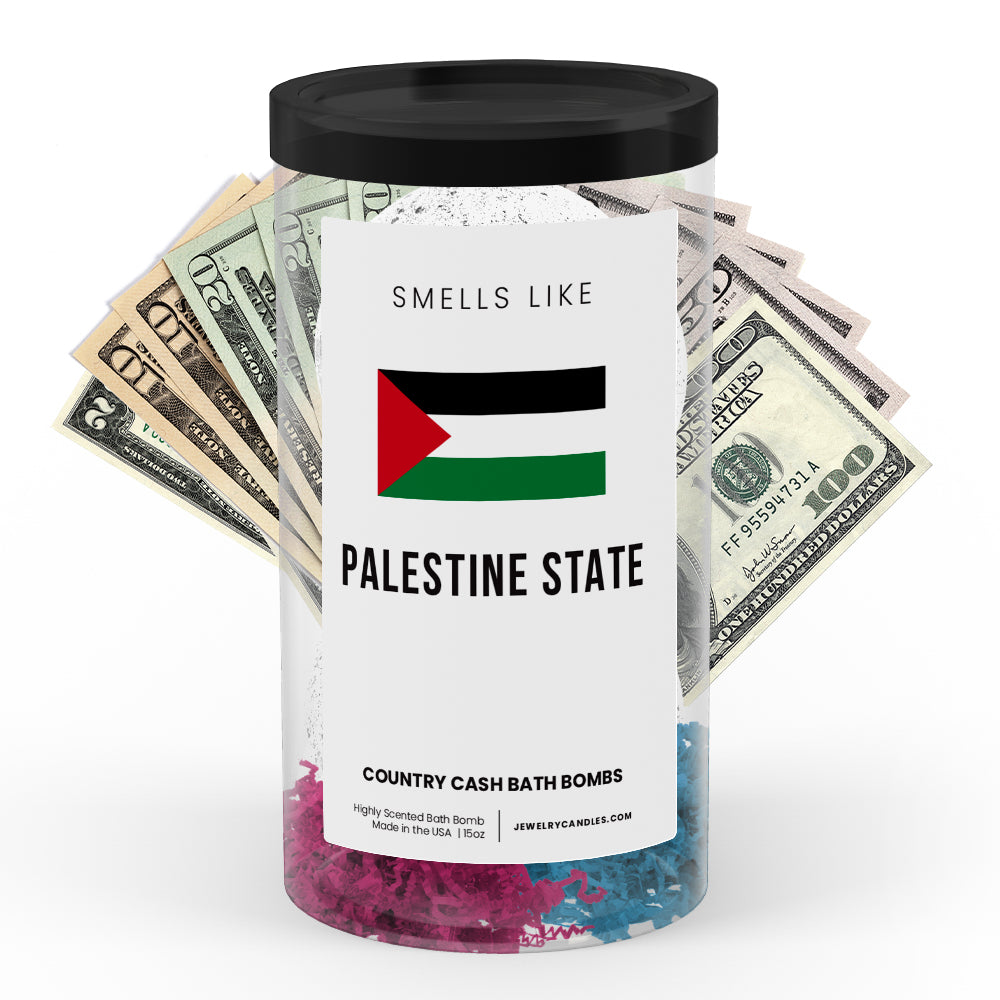 Smells Like Palestine State Country Cash Bath Bombs