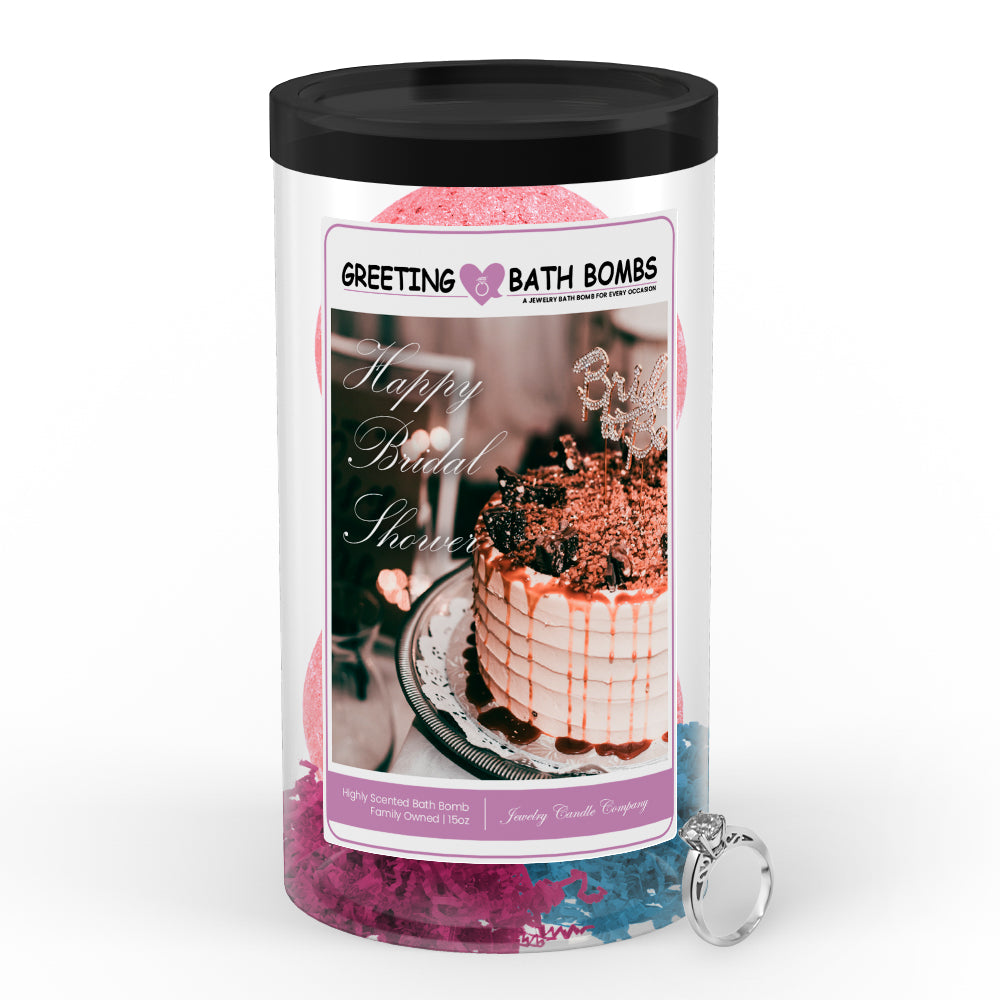 Happy Bridal Shower Greetings Bath Bombs
