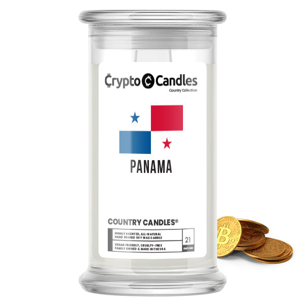 Panama Country Crypto Candles