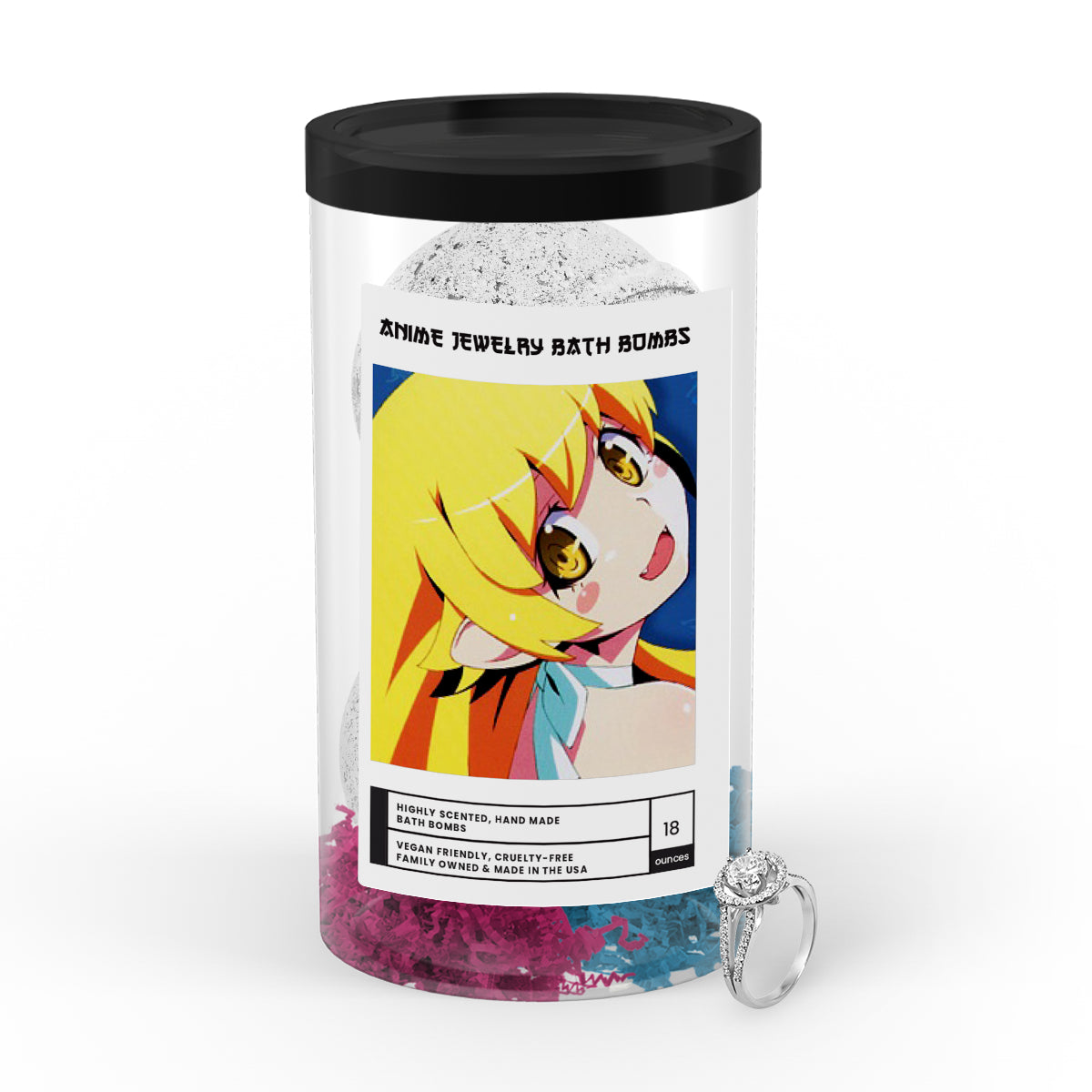 Oshino, Shinobu (忍野 忍) | Anime Jewelry Bath Bombs