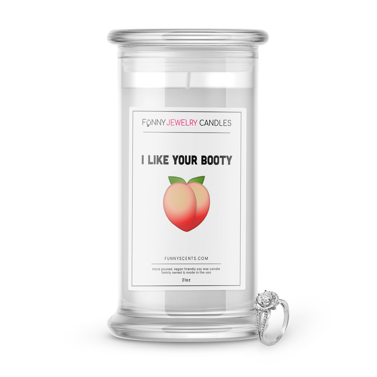 I Like Your Booty Jewelry Funny Candles