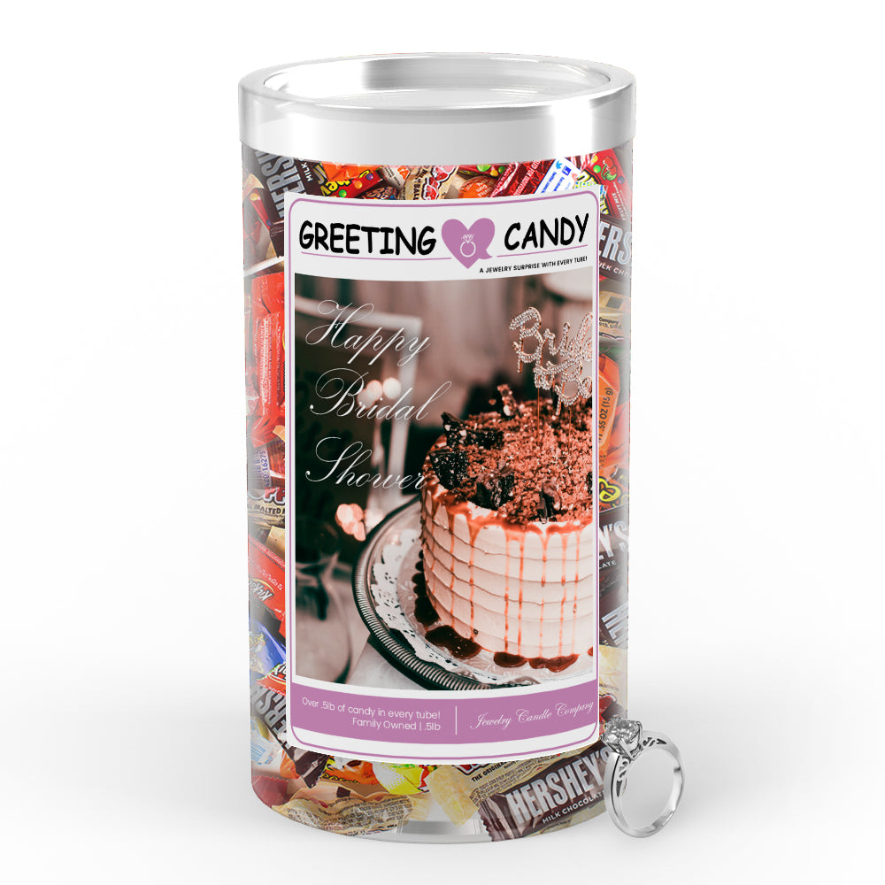 Happy Bridal Shower Greetings Candy