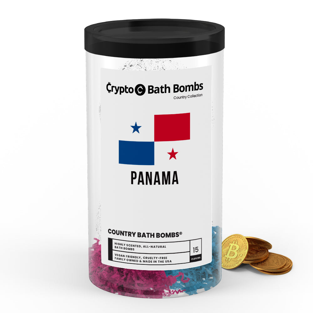 Panama Country Crypto Bath Bombs