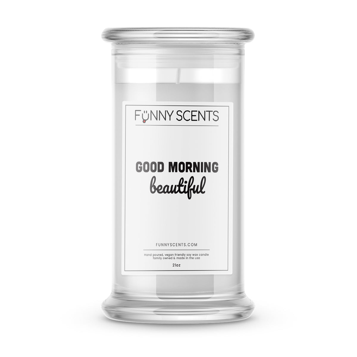 Good Morning Beautiful Funny Candles