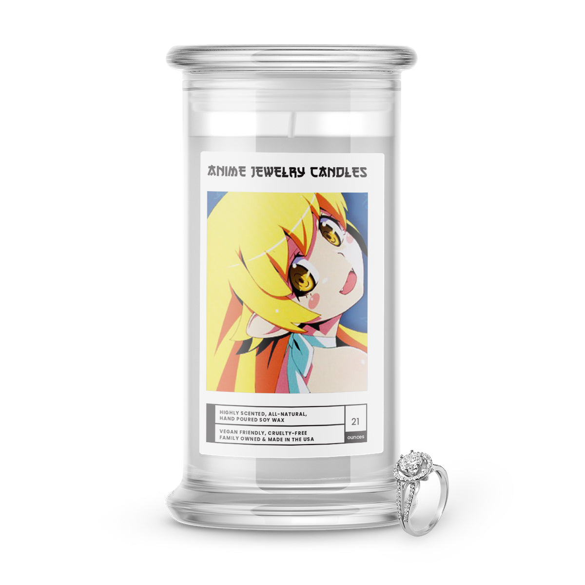 Oshino, Shinobu | Anime Jewelry Candles