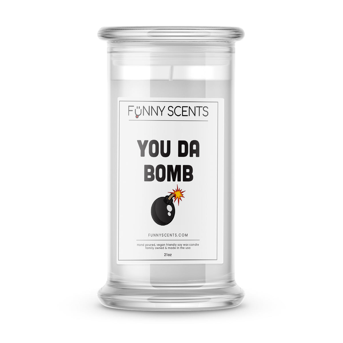 You DA Bomb Funny Candles