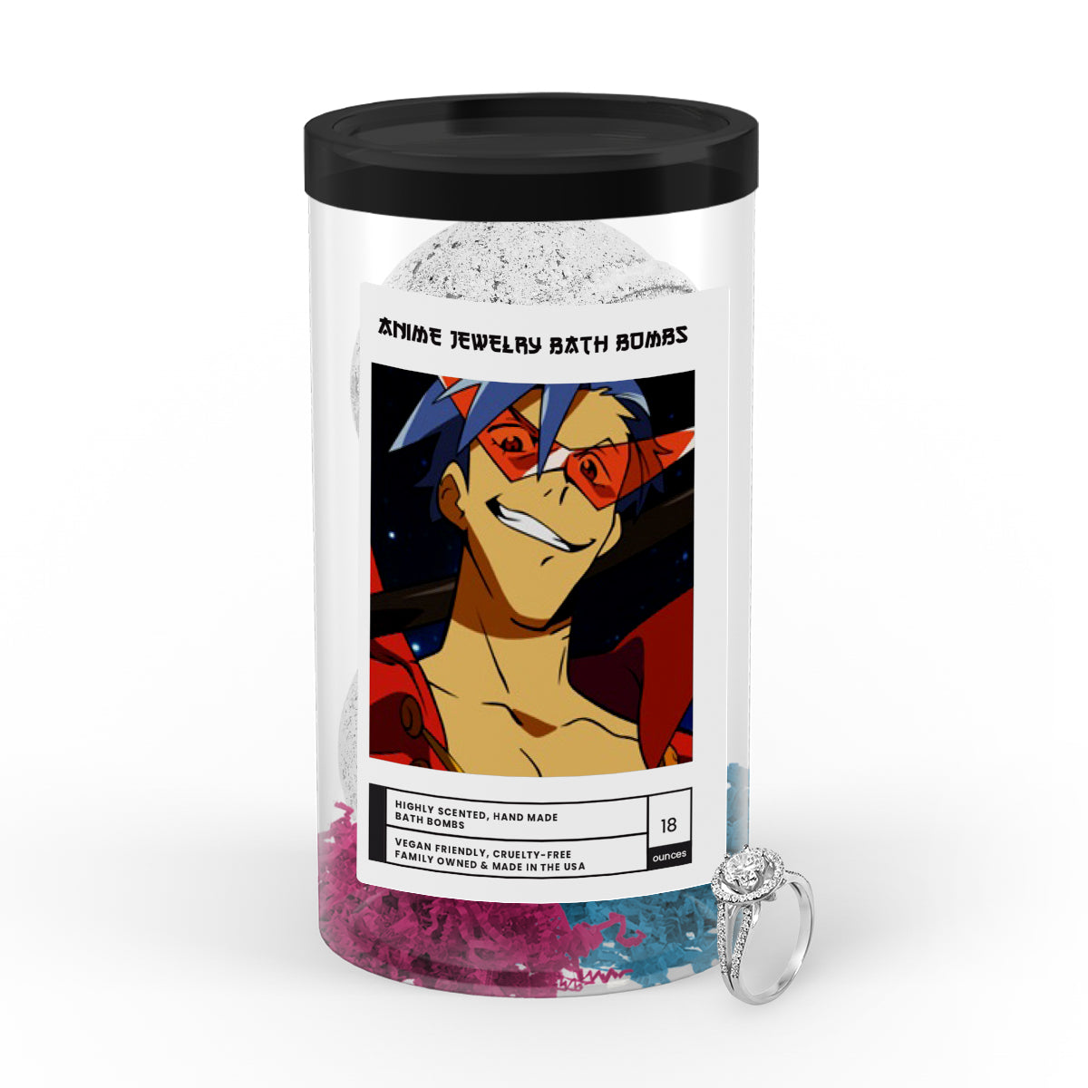 Kamina (カミナ) | Anime Jewelry Bath Bombs
