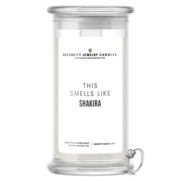 Smells Like Shakira Jewelry Candle | Celebrity Jewelry Candles