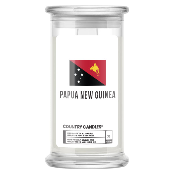 Papua New Guinea Country Candles