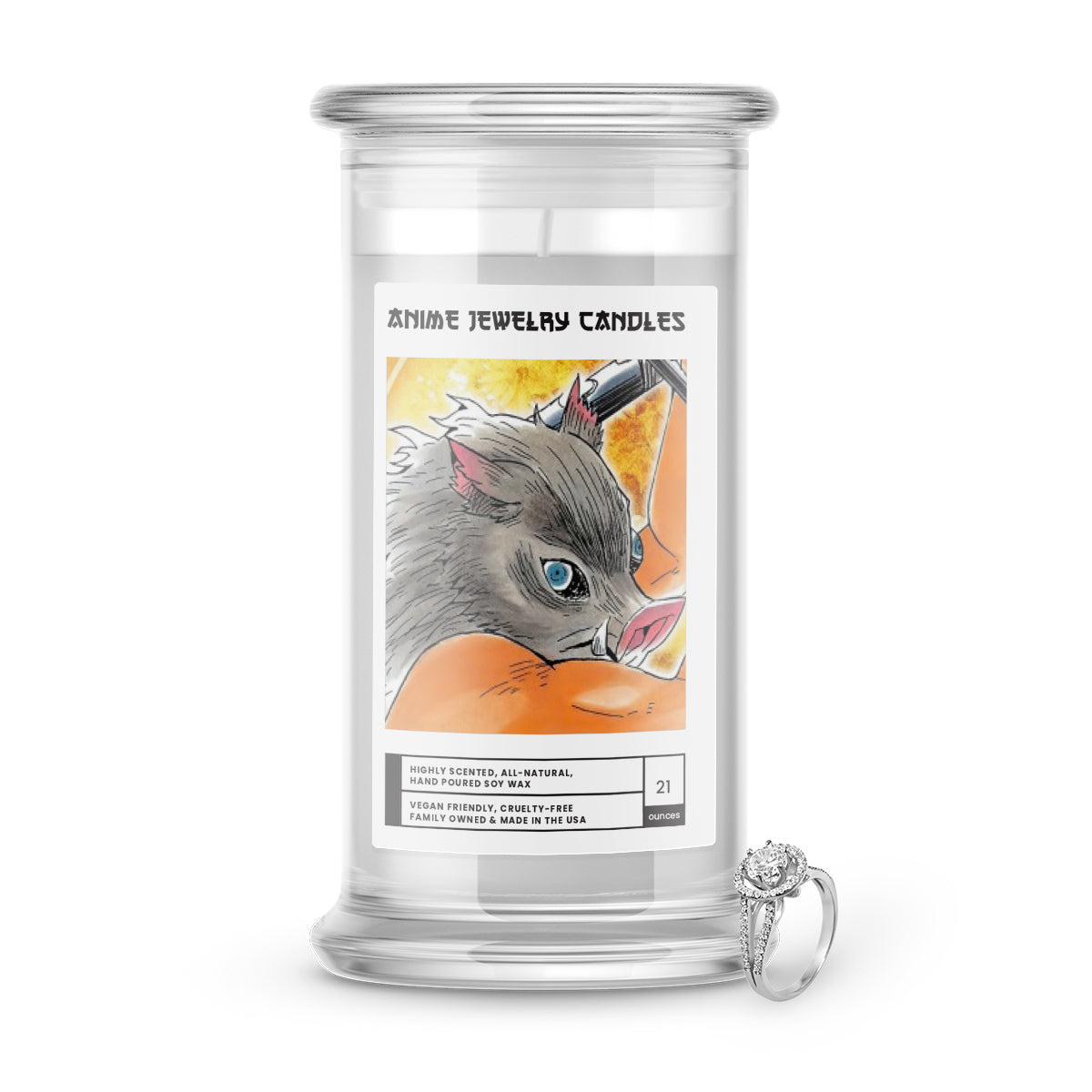 Hashibira, Inosuke | Anime Jewelry Candles