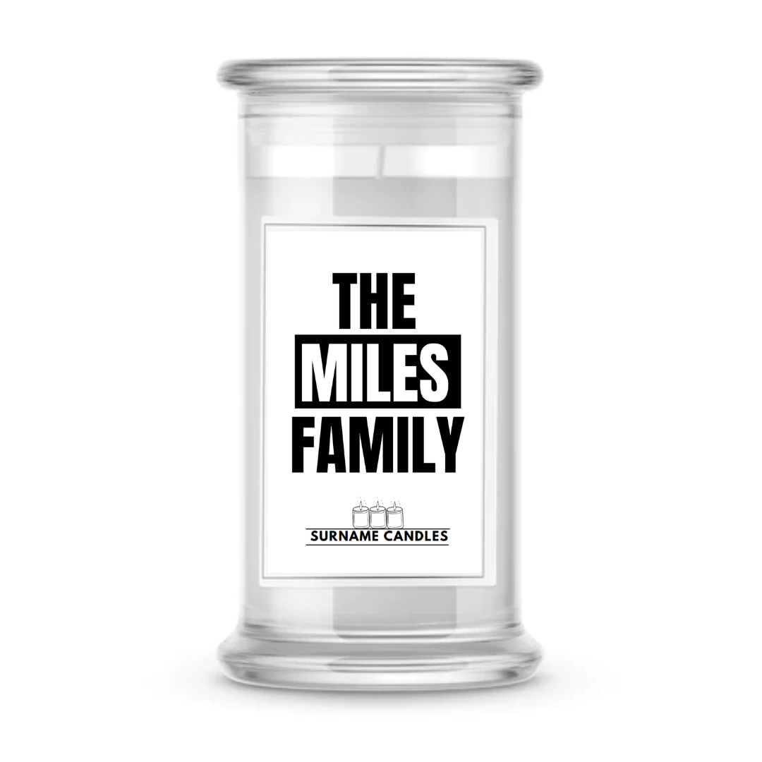The Miles Family | Surname Candles