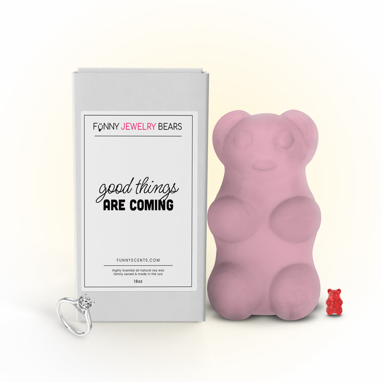 Good Things are Coming Funny Jewelry Bear Wax Melts