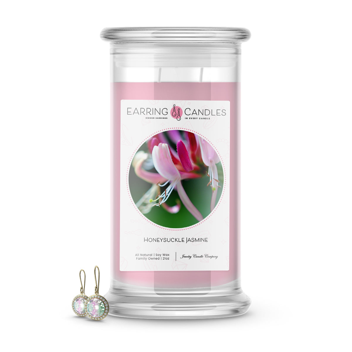 Honeysuckle Jasmine | Earring Candles