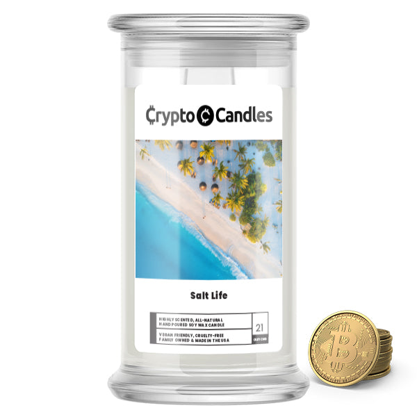 Salt Life Crypto Candle