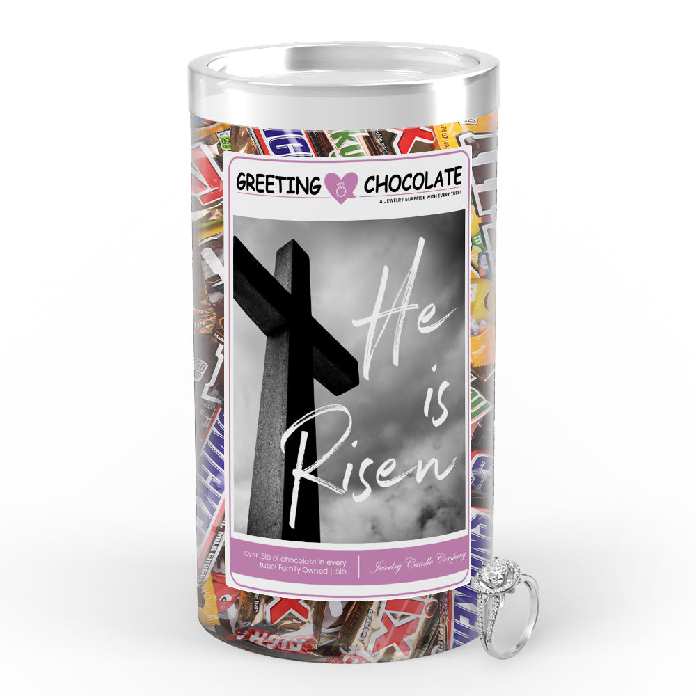 He is Risen Greetings Chocolate