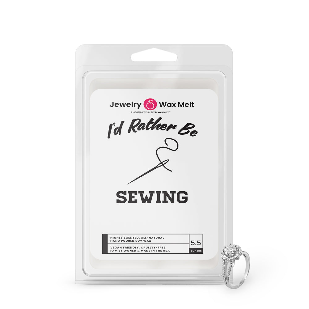 I'd rather be Sewing Jewelry Wax Melts
