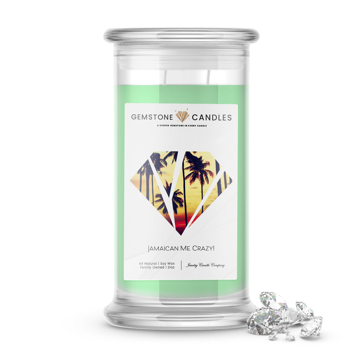 Jamaican Me Crazy | Gemstone Candles
