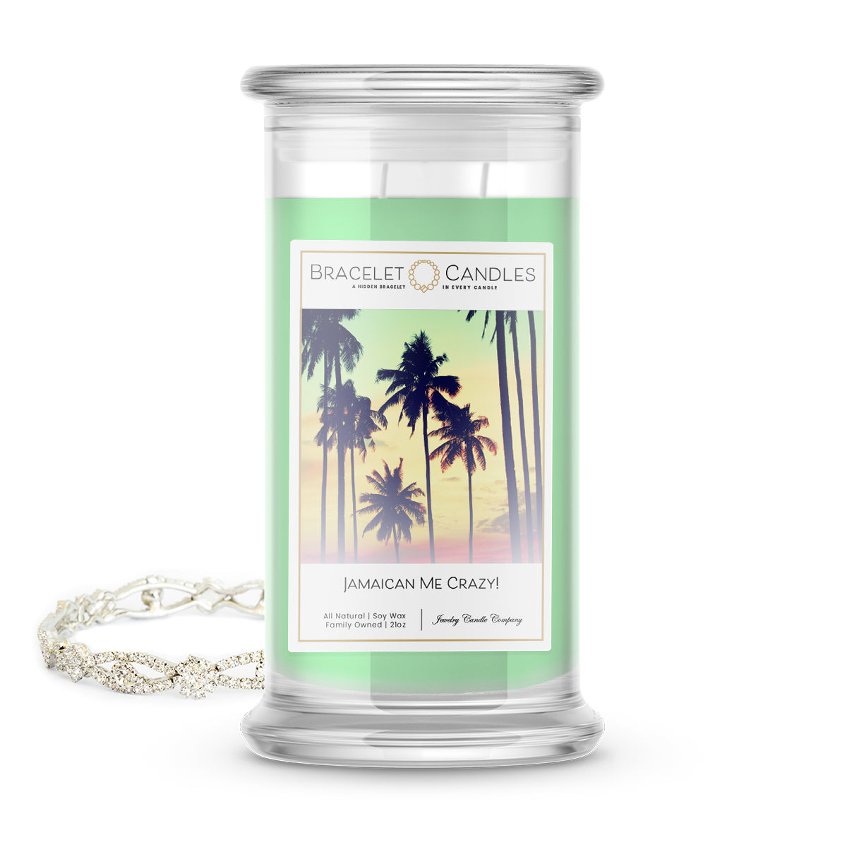 Jamaican Me Crazy | Bracelet Candles