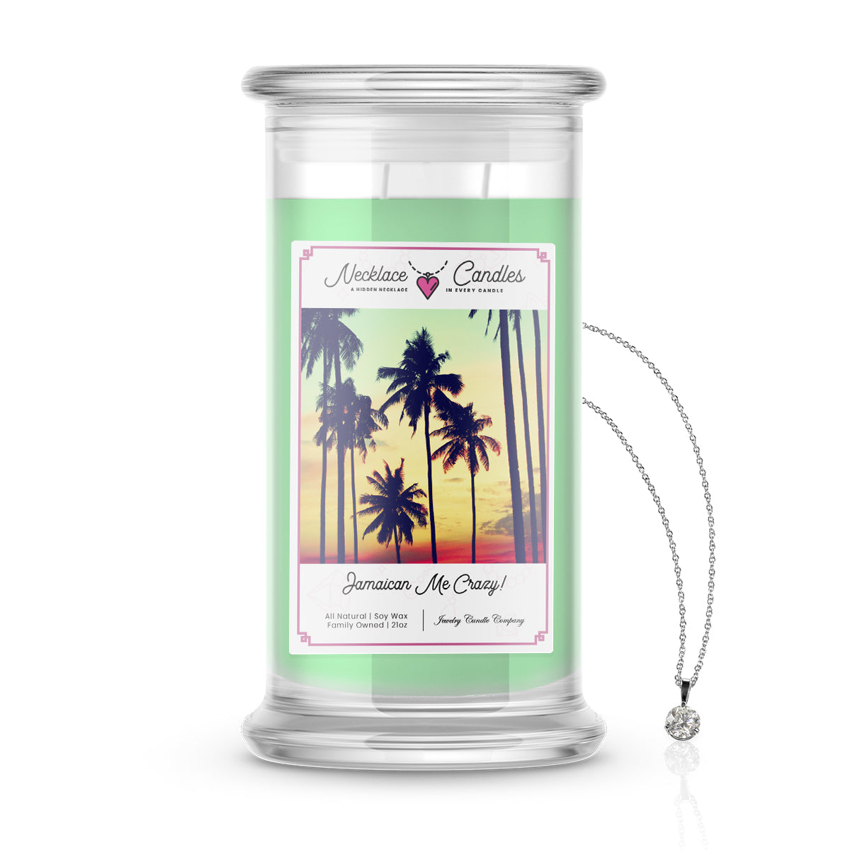 Jamaican Me Crazy | Necklace Candles