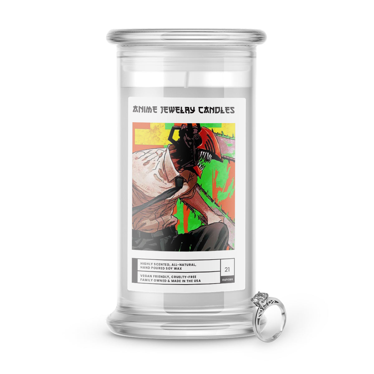 Denji | Anime Jewelry Candles