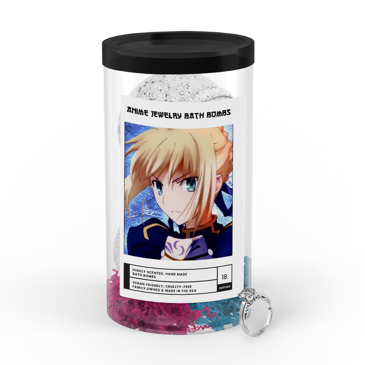 Saber (セイバー) | Anime Jewelry Bath Bombs