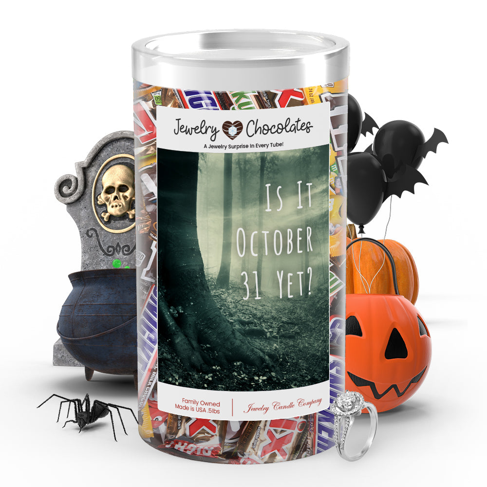 Is it october 31 yet? Jewelry Chocolates