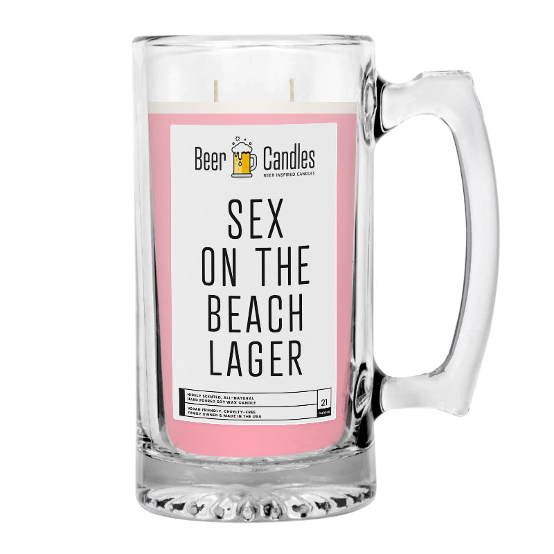 Sex On the Beach Lager Beer Candle