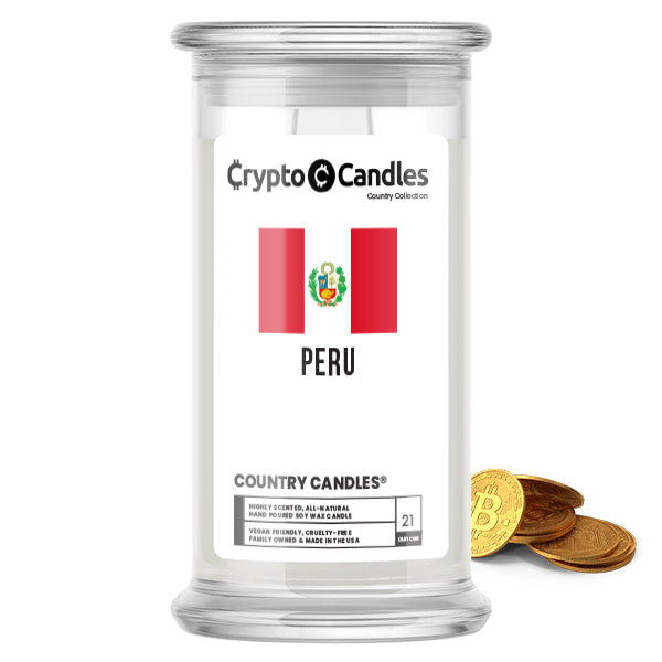 Peru Country Crypto Candles