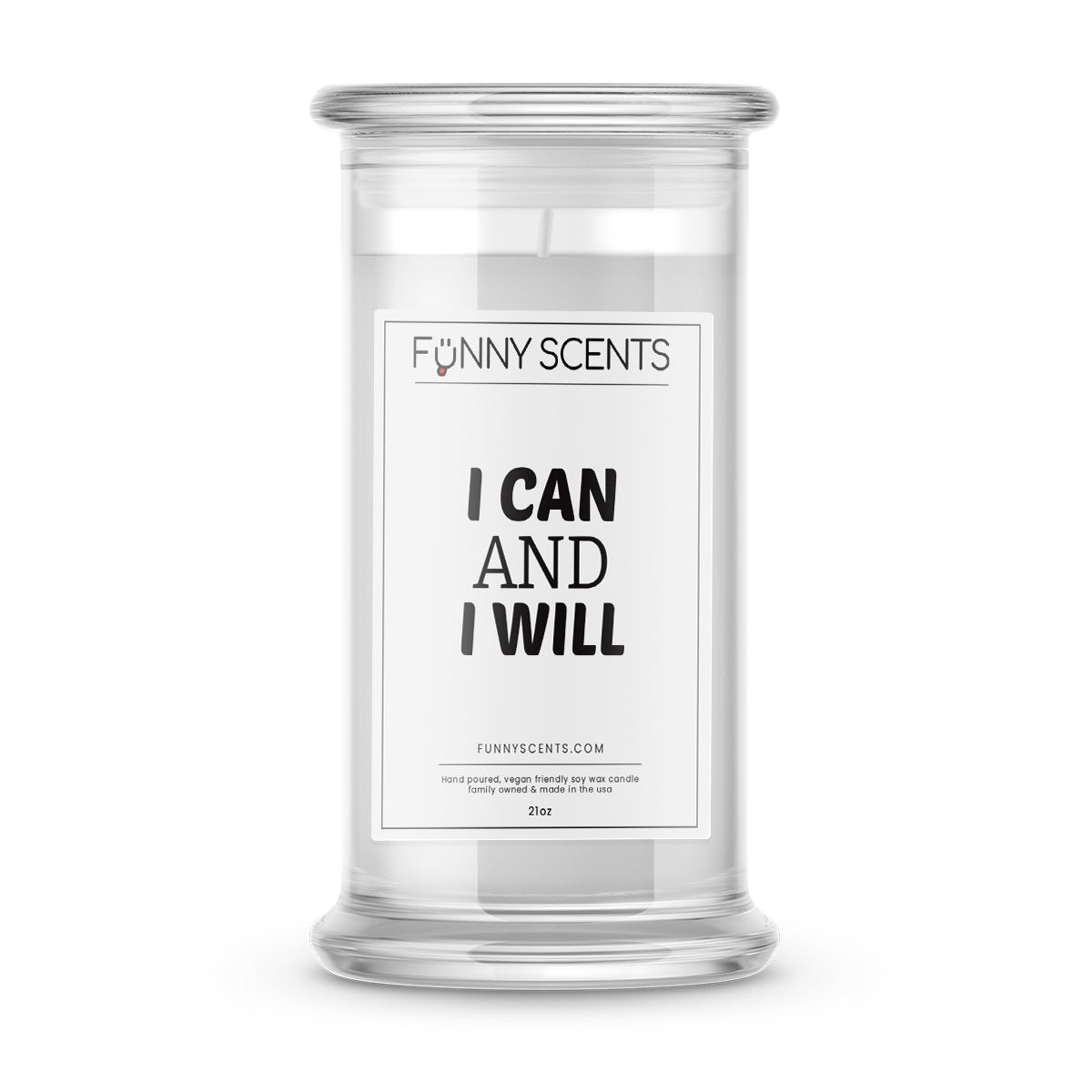 I Can and I Will Funny Candles
