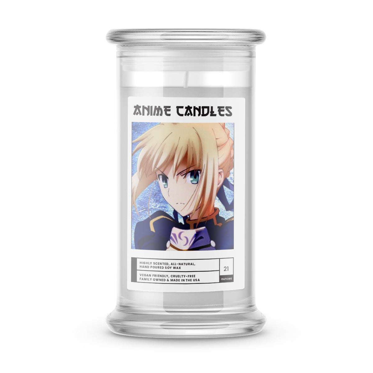 saber Anime Candles