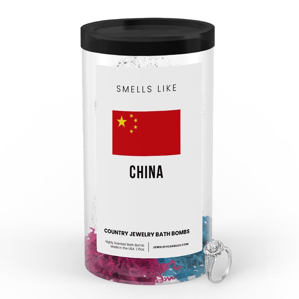 Smells Like China Country Jewelry Bath Bombs