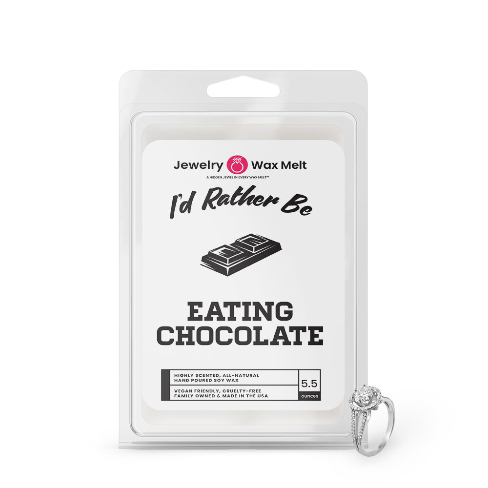 I'd rather be Eating Chocolate Jewelry Wax Melts