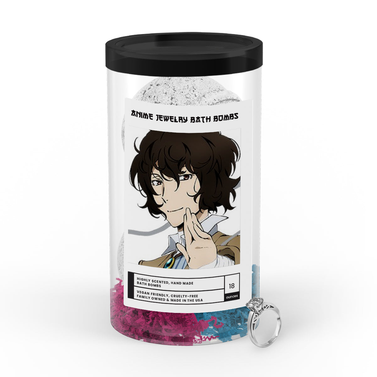 Dazai, Osamu (太宰 治) | Anime Jewelry Bath Bombs