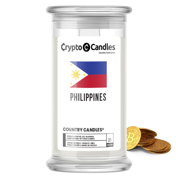 Philippines Country Crypto Candles