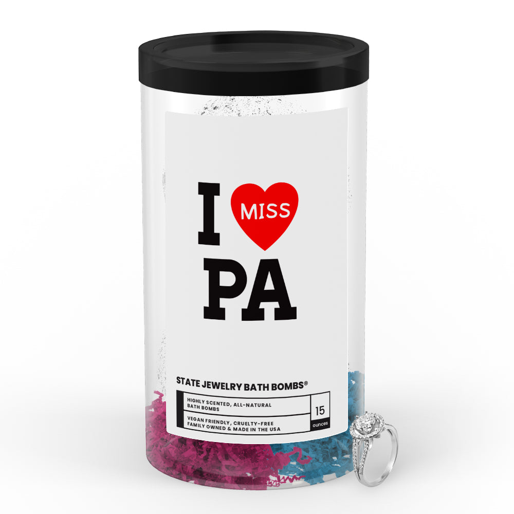 I miss PA State Jewelry Bath Bombs